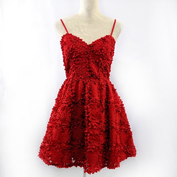 h&m dress with appliques
